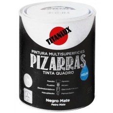 Pintura Pizarras al agua negra 750 ml.