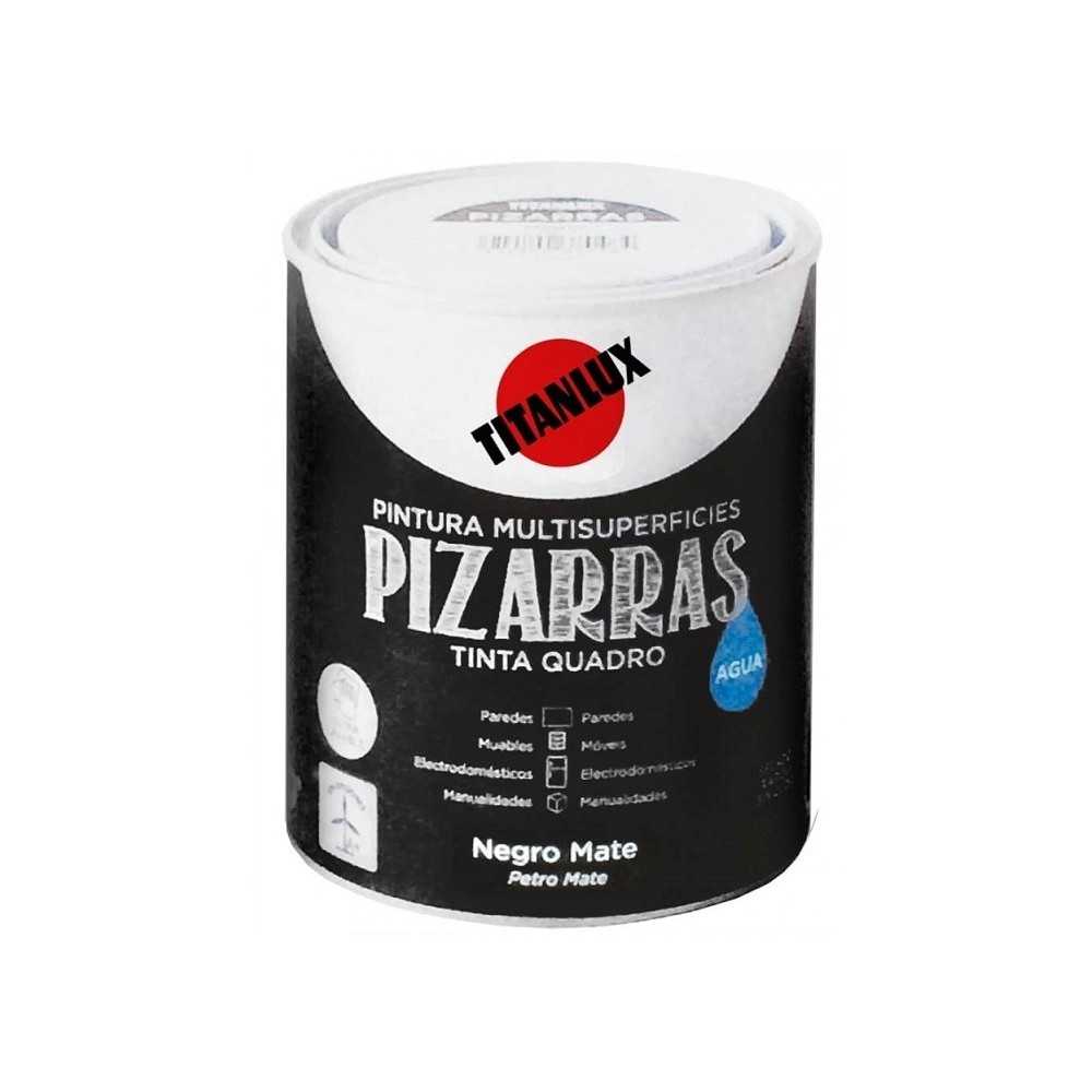 Pintura Pizarras al agua negra 750 ml.