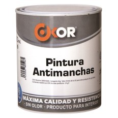 Pintura quitamanchas al agua Dkor 750 ml.