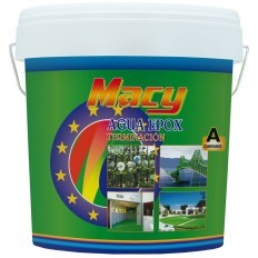 Pintura epoxi al agua suelos Macy