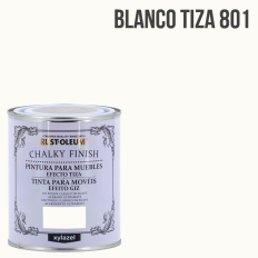 Pintura a la tiza Chalk finish blanco tiza 750 ml.