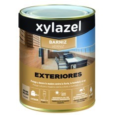 Barniz para exteriores al agua Xylazel