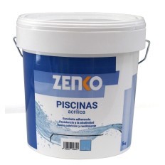 Pintura piscinas al agua Zenko 5 kg.