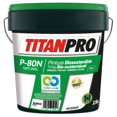 Pintura Biosostenible TitanPro R-80N 15 lt.