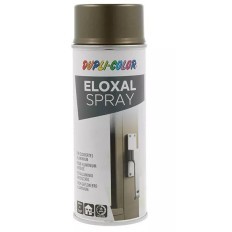 Pintura para aluminio eloxal bronce medio spray 400 ml.