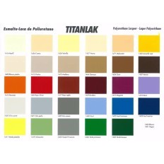 Carta colores Titanlak