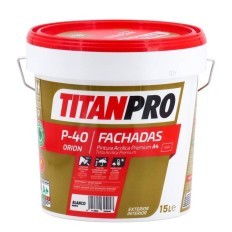 Pintura Fachadas TitanPro P-40 15 lt.