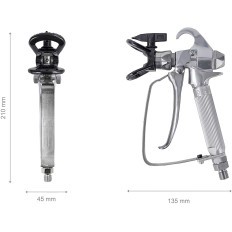 Pistola Airless completa