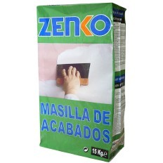 Masilla Zenko acabados saco 15 kg.