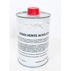 Disolvente acrílico 1 lt.