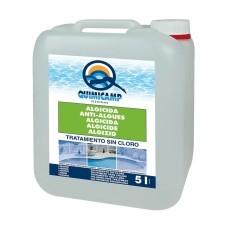 Algicida sin cloro quimicamp 5 lt.