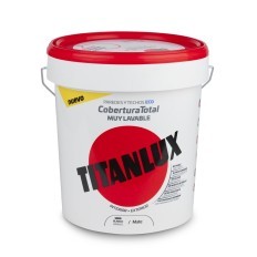 Pintura plástica Titanlux cobertura total 15 lt.