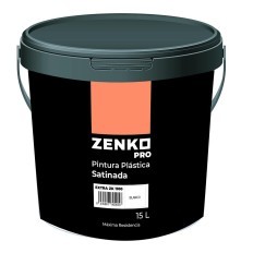 Pintura plástica satinada Zenko ZK1200|compra online|