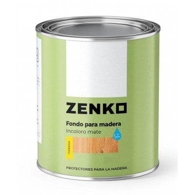 Fondo protector al agua para madera Zenko