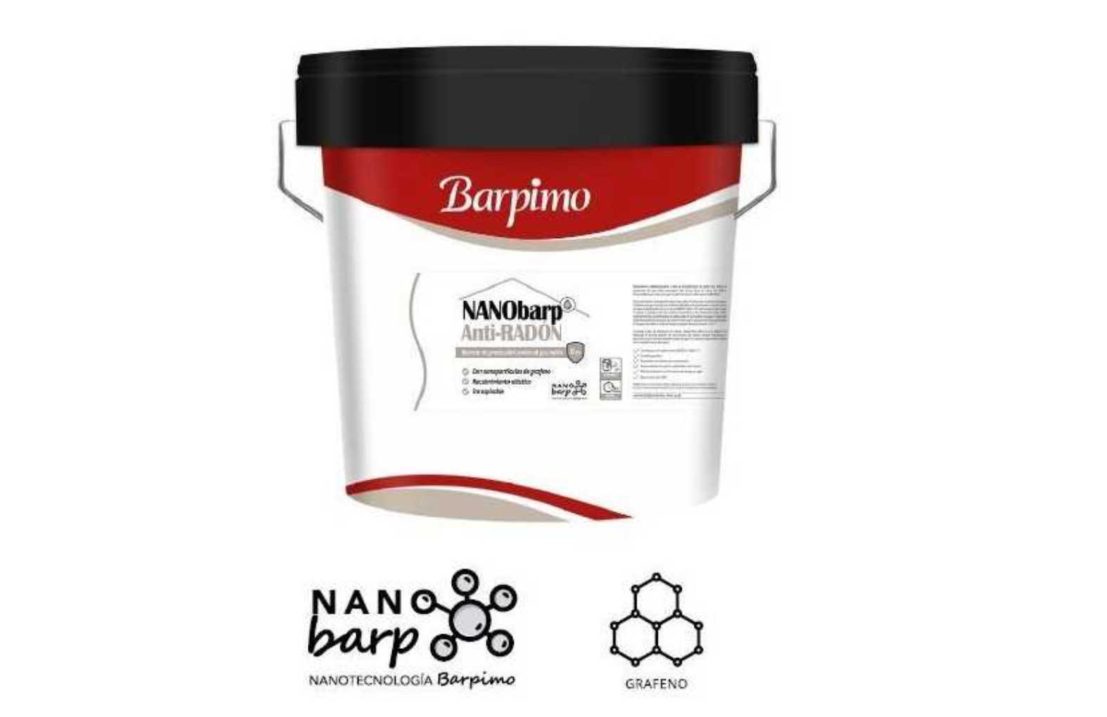 Pintura Anti-Radon NanoBarp 15 lt